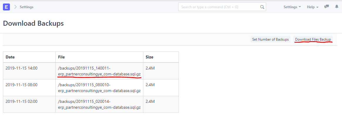 Backup in ERPNext - Cover Image